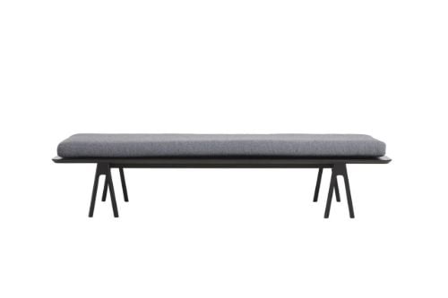 Woud Level Daybed L: 190 cm - Grey/Black Oak