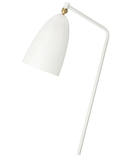 GUBI Grasshopper Stehleuchte H: 125 cm - Alabasterweiß glänzend