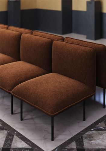 Woud Nakki Lobby 1-Sitzer SH: 46 cm - Bordeauxrot