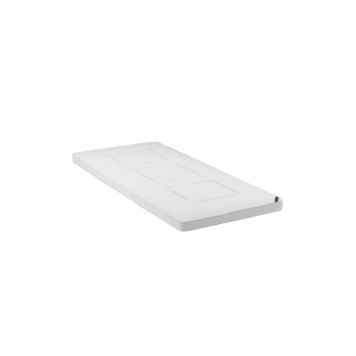 GOD NAT Odin Deluxe Natur Latex 60 Vendbar Sommer/Vinter Topmadras 90x200cm - Hvid