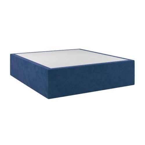 GOD NAT Odin Kontinentalseng Full Cover 1 kerne 180x200 cm - Velour/Blå