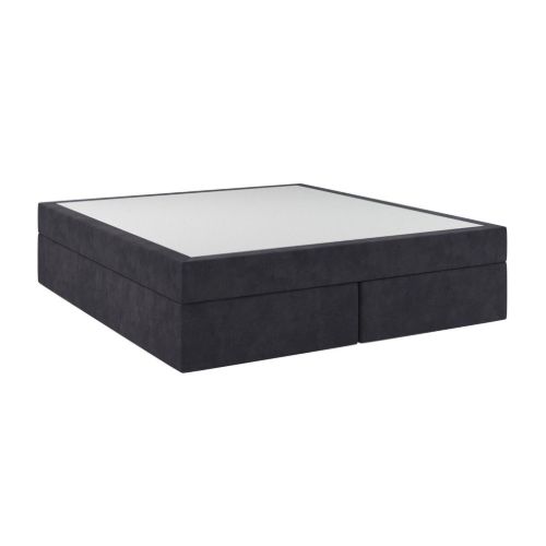 GOD NAT Odin Kontinentalseng Standard 1 kerne 180x210 cm - Fløjl/Antracit