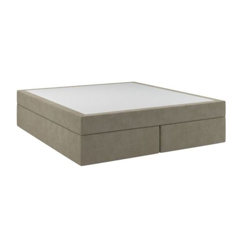 GOD NAT Odin Kontinentalseng Standard 1 kerne 180x210 cm - Fløjl/Sand