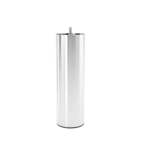 GOD NAT Rund Metal Ben m/ Støtteben H: 10 cm - Alu