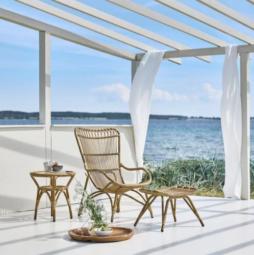 Sika-Design Tony Exterior Beistelltisch Ø: 50 cm – Exterior Antique