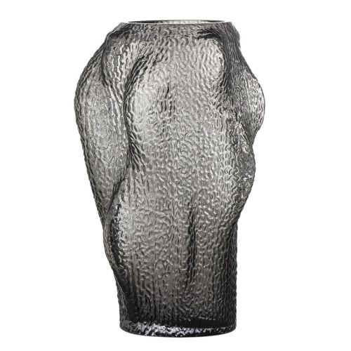 Bloomingville Khalid Vase H: 32 cm - Grå/Glas