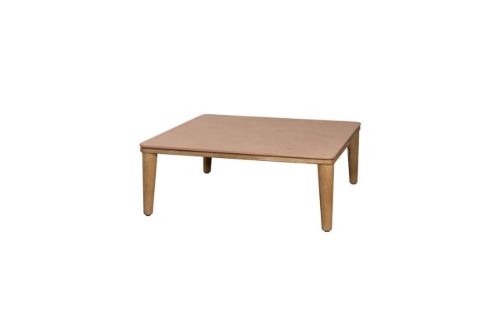 Cane-line Outdoor Capture Sofabord 85x85 cm - Teak/Terracotta