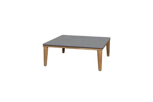 Cane-line Outdoor Capture Sofabord 85x85 cm - Teak/Black