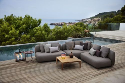 Cane-line Outdoor Capture Couchtisch 85x85 cm - Teak