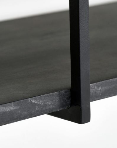 House Doctor Woods Regal B: 70 cm – Schwarz