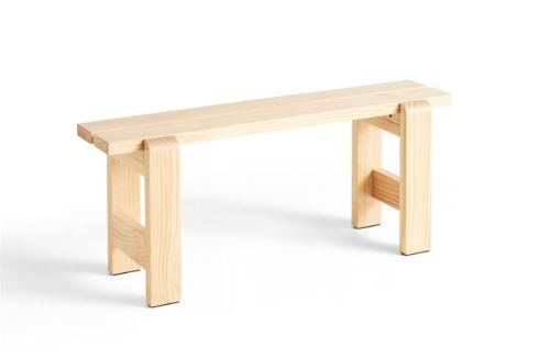 HAY Weekday Bench B: 111 cm - Lacquered Pinewood
