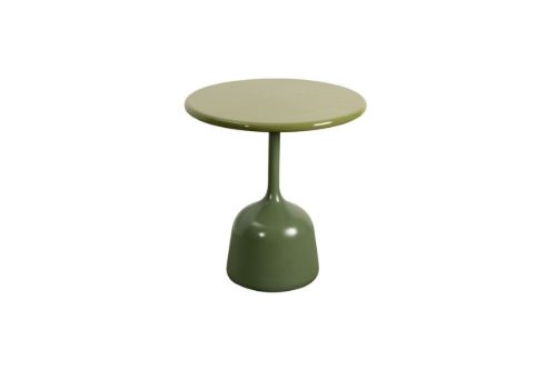 Cane-line Outdoor Glaze Sofabord Lille Ø: 45 cm - Olive Green/Green