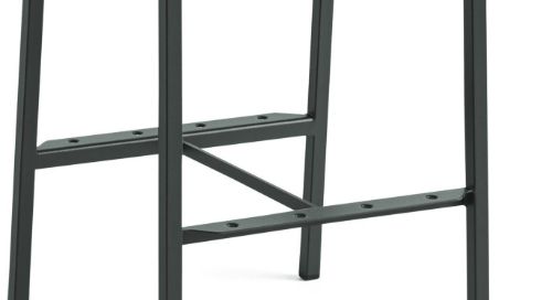 HAY Balkon-Barhocker niedrig H: 65 cm – Dunkler Wald