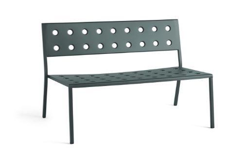 HAY Balcony Lounge Bench L: 113,5 cm - Dark Forest