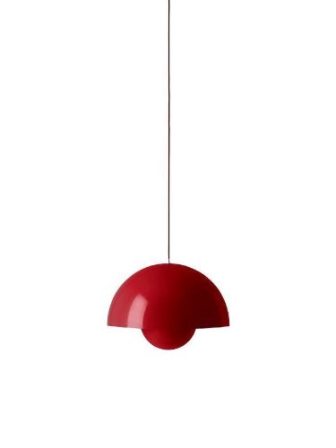 &Tradition Großer Flowerpot VP2 Pendel Ø: 50 cm - Zinnoberrot