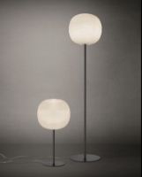 Bild von Foscarini Gem Stehleuchte H: 187 cm - Graphit/Weiß