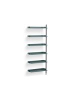 Bild von HAY Pier System 100 Add-On 80x209 cm - PS Blue Steel/Schwarz eloxierte Profile