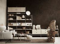 Bild von String Furniture Regale 3 Stk. 58x30 cm - Esche