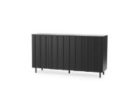 Bild von Normann Copenhagen Rib Beistelltisch L: 159 cm – Warmes Schwarz