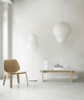 Bild von Normann Copenhagen Puff Twist Tischlampe Ø: 16 cm - Weiß