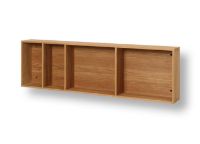 Bild von Ferm Living Bon Shelf L: 47 cm – Wandteppich aus geölter Eiche, 165 x 100 cm – Natur