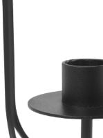 Bild von Ferm Living Sway Kandelaber H: 30,2 cm – Schwarz