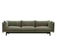 Bild von Wendelbo Kite 3-Sitzer-Sofa L: 260 cm – Sortbejdset Eg/Roco Col. 8