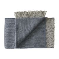 Bild von Silkeborg Uldspinderi Livø Plaid 140x240cm - 2126 Fjord OUTLET