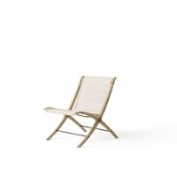 Bild von &Tradition X HM10 Lounge Chair SH: 46 cm – Natürliches Rattan/Eg