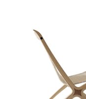 Bild von &Tradition X HM10 Lounge Chair SH: 46 cm – Natürliches Rattan/Eg