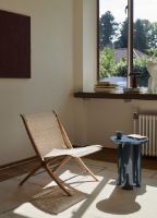 Bild von &Tradition X HM10 Lounge Chair SH: 46 cm – Natürliches Rattan/Eg