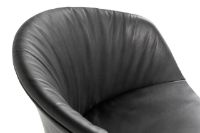 Bild von HAY AAC 25 Soft About A Chair SH: 46 cm – Schwarz pulverbeschichtetes Aluminium/Sense Black