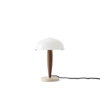 Bild von &Tradition Herman SHY3 Tischlampe H: 36 cm – Walnuss/Creme Marmor