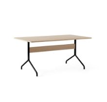 Bild von &Tradition Pavilion Esstisch AV18 D: 160 cm – Klare Eiche/Schwarz
