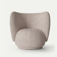 Bild von Ferm Living Rico Lounge Chair H: 79 cm – Confetti Bouclé