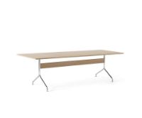 Bild von &Tradition Pavilion Esstisch AV24 250x110 cm - Klare Eiche/Chrom