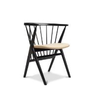 Bild von Sibast Furniture No 8 Dining SH: 45 cm – Schwarz lackierte Eiche/Honig