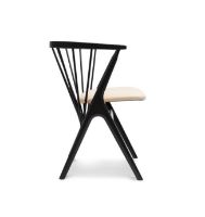 Bild von Sibast Furniture No 8 Dining SH: 45 cm – Schwarz lackierte Eiche/Honig