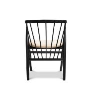 Bild von Sibast Furniture No 8 Dining SH: 45 cm – Schwarz lackierte Eiche/Honig