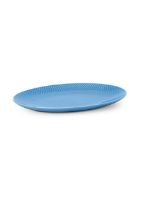 Bild von Lyngby Porzellan Rhombe Oval Servierschale B: 28,5 cm – Blau