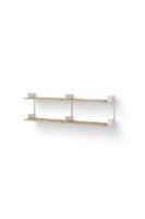 Bild von New Works Chamber Shelf 450 46x163,5 cm - Eiche/Weiß