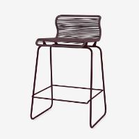 Bild von Montana Panton One Kitchen SH: 65 cm - Schwarz Rot/Marcel