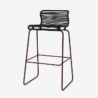 Bild von Montana Panton One Bar SH: 76 cm – Schwarz Rot/Clark