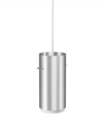 Bild von Moebe Tube Pendelleuchte Small H: 16 cm – Gebürstetes Aluminium