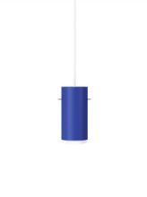 Bild von Moebe Tube Pendelleuchte klein H: 16 cm – Tiefblau