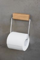 Bild von Moebe Toilettenpapierhalter H: 14 cm – Eiche/Stahl