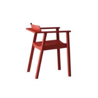 Bild von Please Wait To Be Seated Maiden Chair SH: 44 cm – Baskenrot