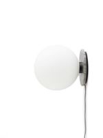 Bild von Audo Copenhagen TR Bulb Tisch-/Wandleuchte Ø: 20 cm – Matter Opal/Grauer Marmor AUSSTELLUNGSMODELL OUTLET