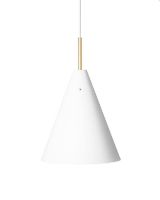 Bild von LYFA Bent Karlby MOSAIK 250 Pendelleuchte Ø: 25 cm - Mattweiß AUSSTELLUNGSMODELL OUTLET