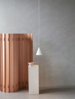 Bild von LYFA Bent Karlby MOSAIK 250 Pendelleuchte Ø: 25 cm - Mattweiß AUSSTELLUNGSMODELL OUTLET